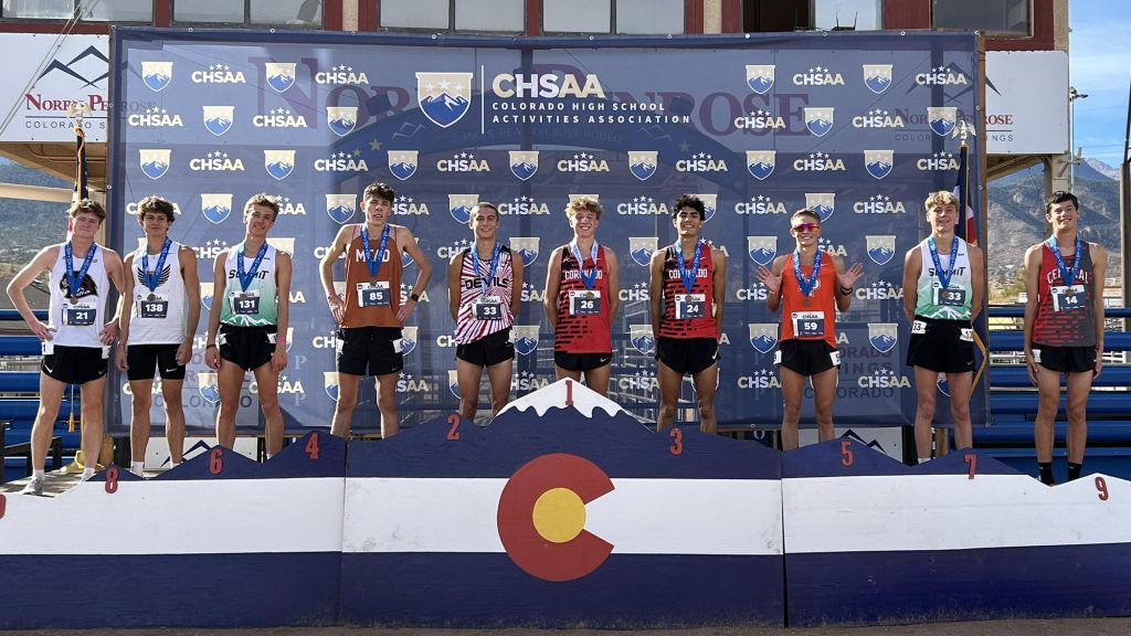 4A Boys Medalists - 2025 Cross Country