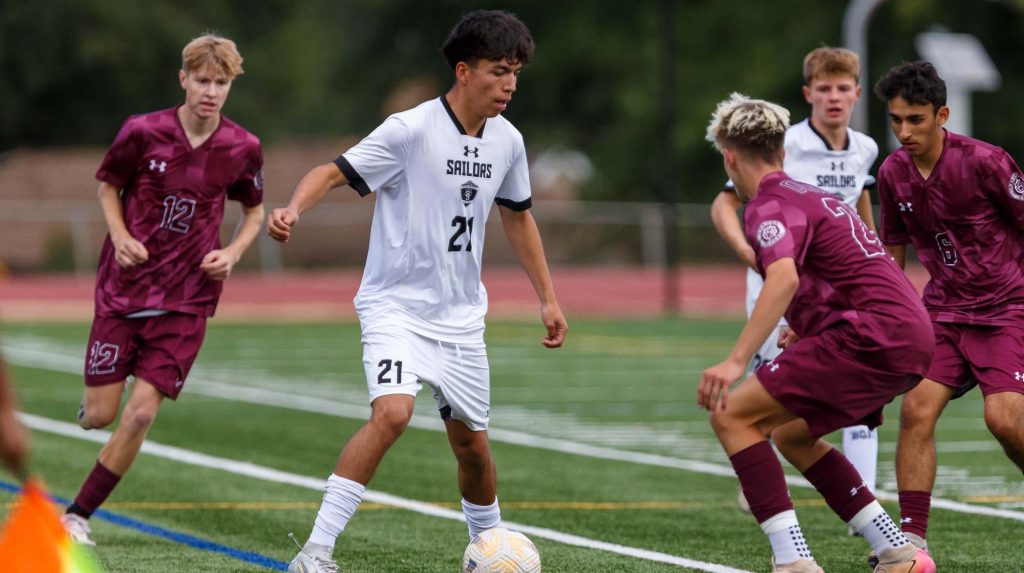Cesar Carillo of Steamboat Springs playing soccer