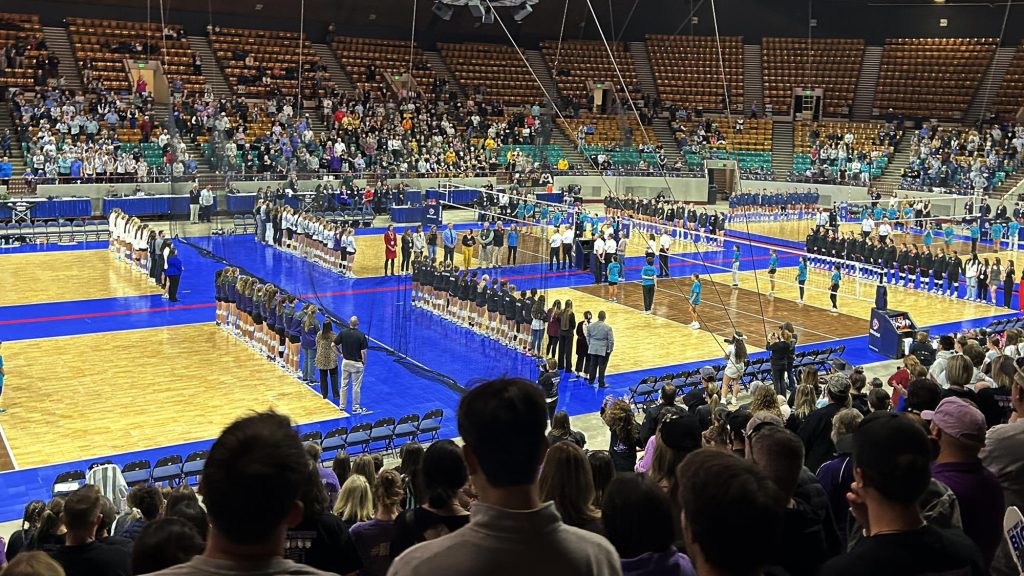 Denver Coliseum State Volleyball Championships
