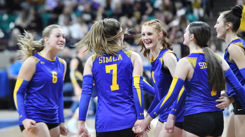 Simla Volleyball Celebration