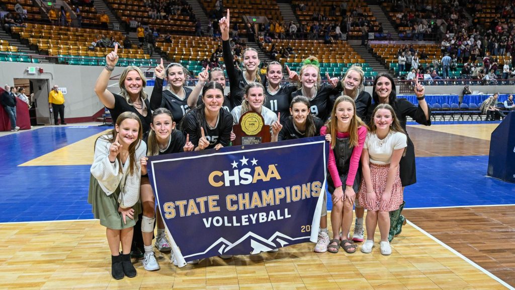 1A Girls Volleyball - Fleming