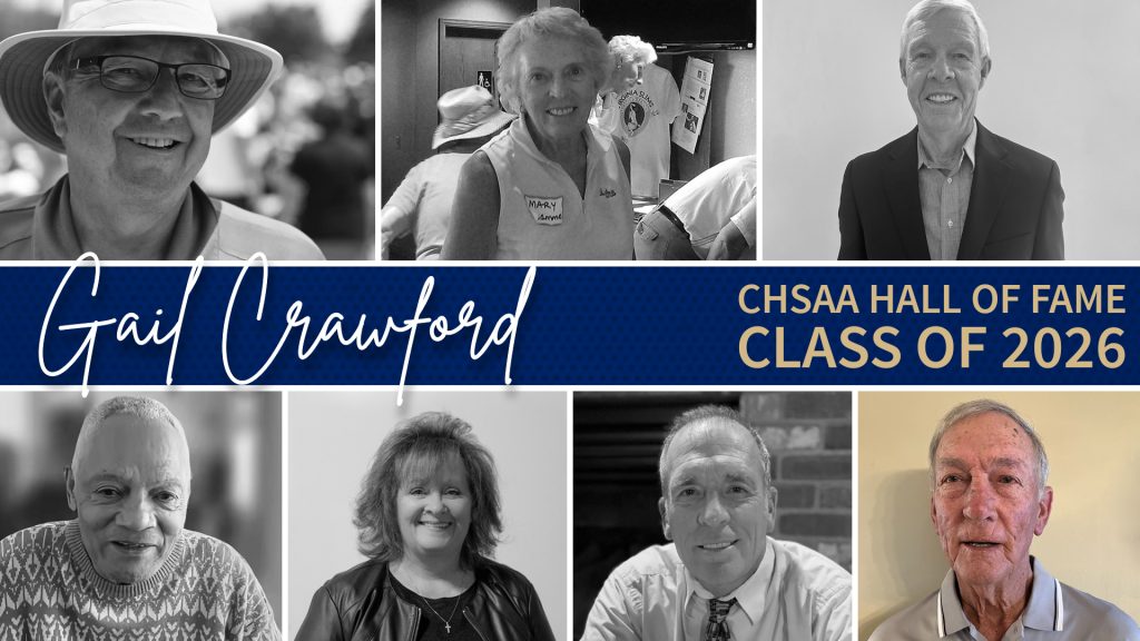 Class of 2026 Hall of Fame Graphic - Gail Crawford