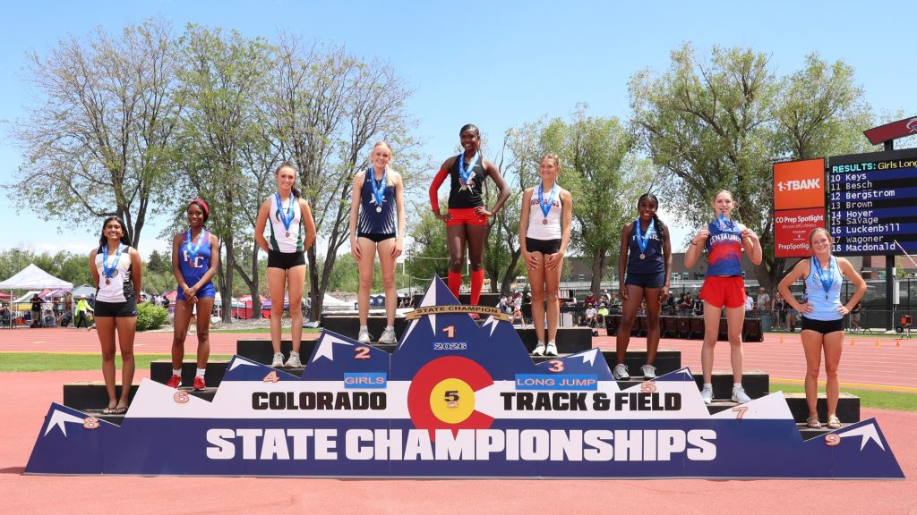5A Girls Track and Field - Long Jump
