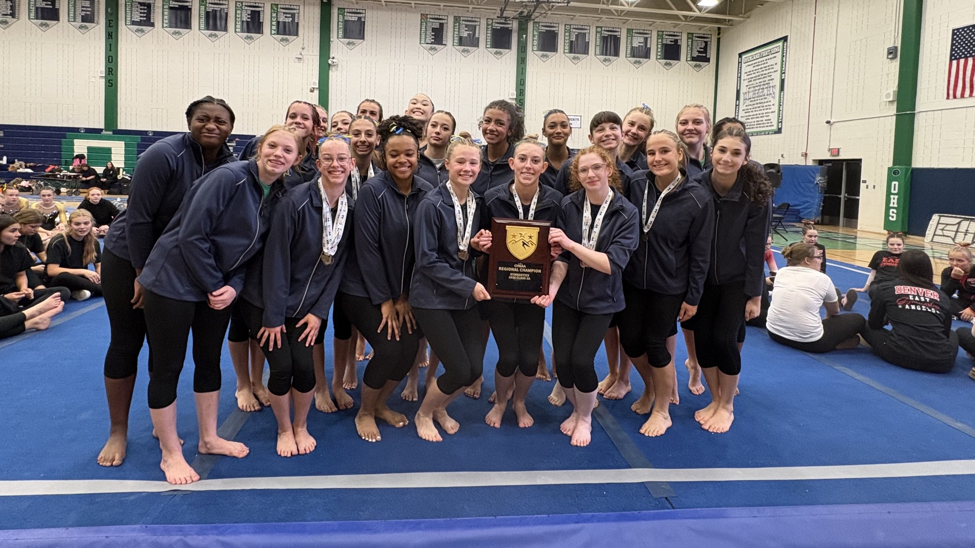 Gymnastics: Overland (5A), Standley Lake (4A) Win Overland Regional
